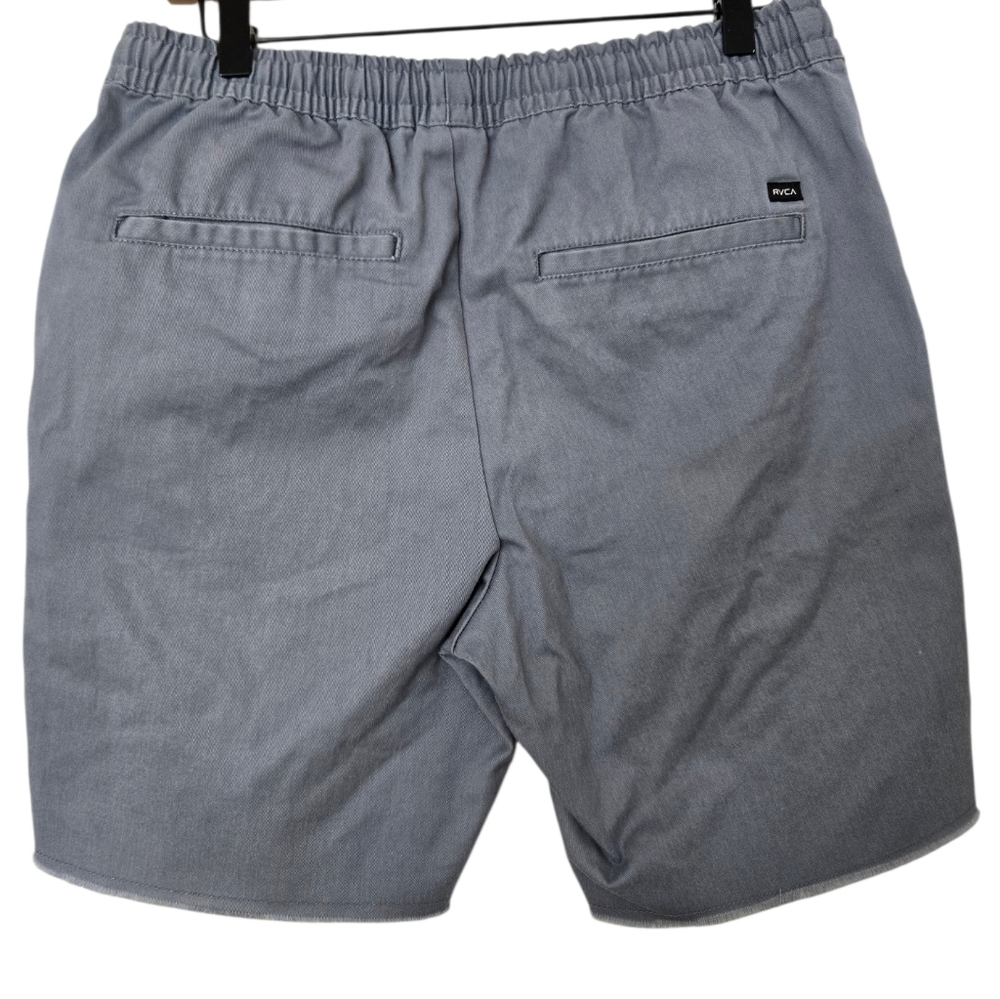 RVCA Men's Blue Flat Front Shorts Size Small - Picture 4 of 4